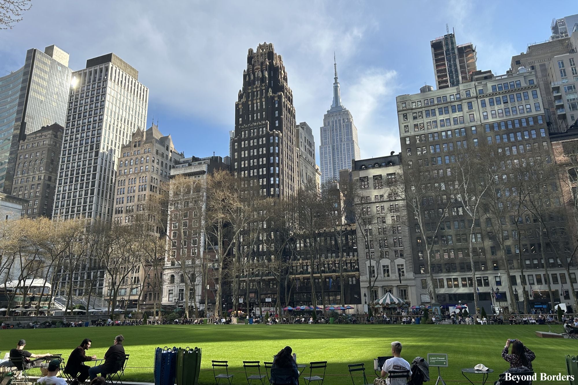 Bryant Park in Manhattan, NYC