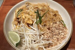 Veg Pad Thai with Tofu from Elephant Ear in NYC