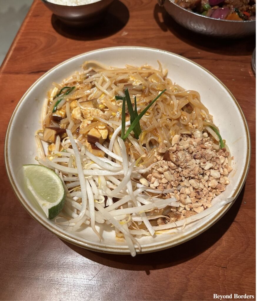 Veg Pad Thai with Tofu from Elephant Ear in NYC