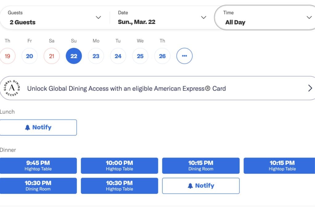 How to get Rubirosa reservations: the notify hack