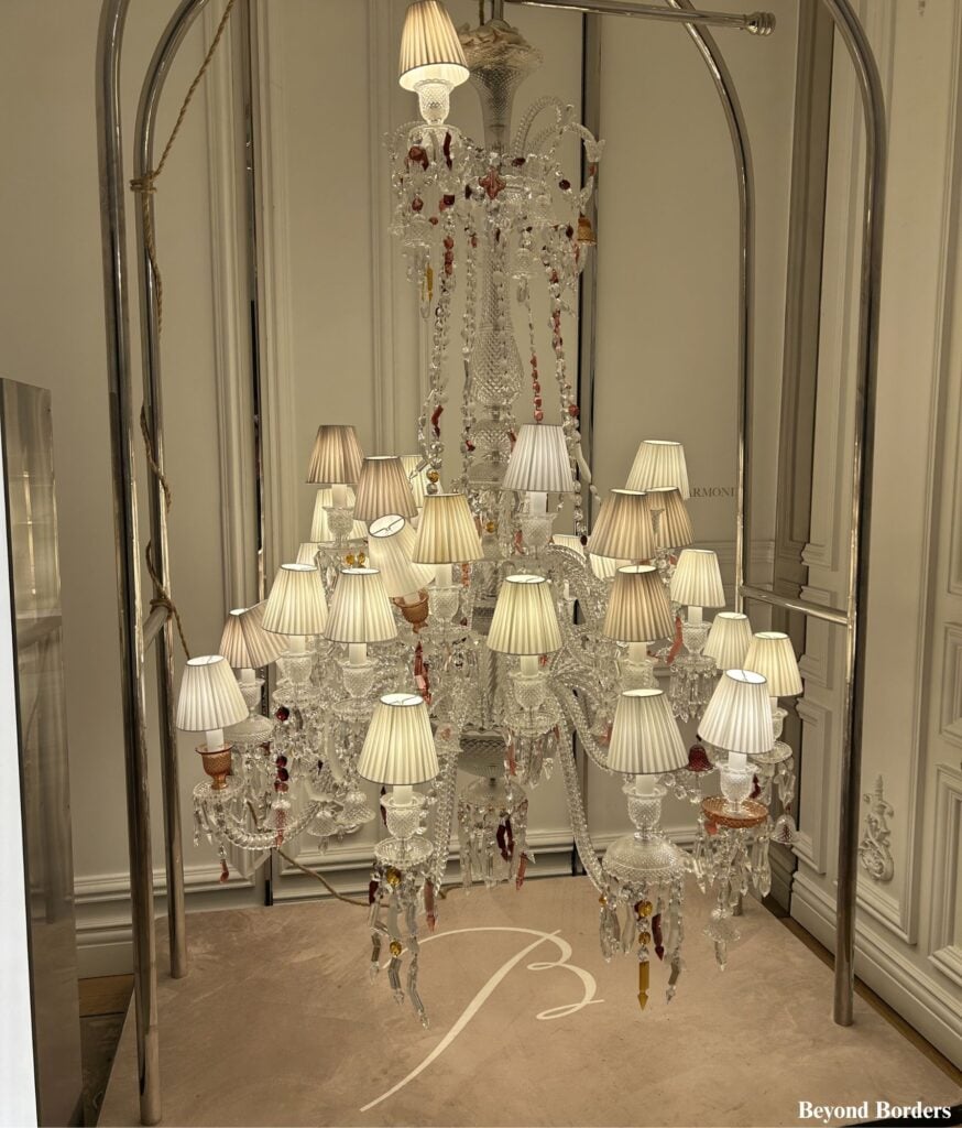 Baccarat chandelier