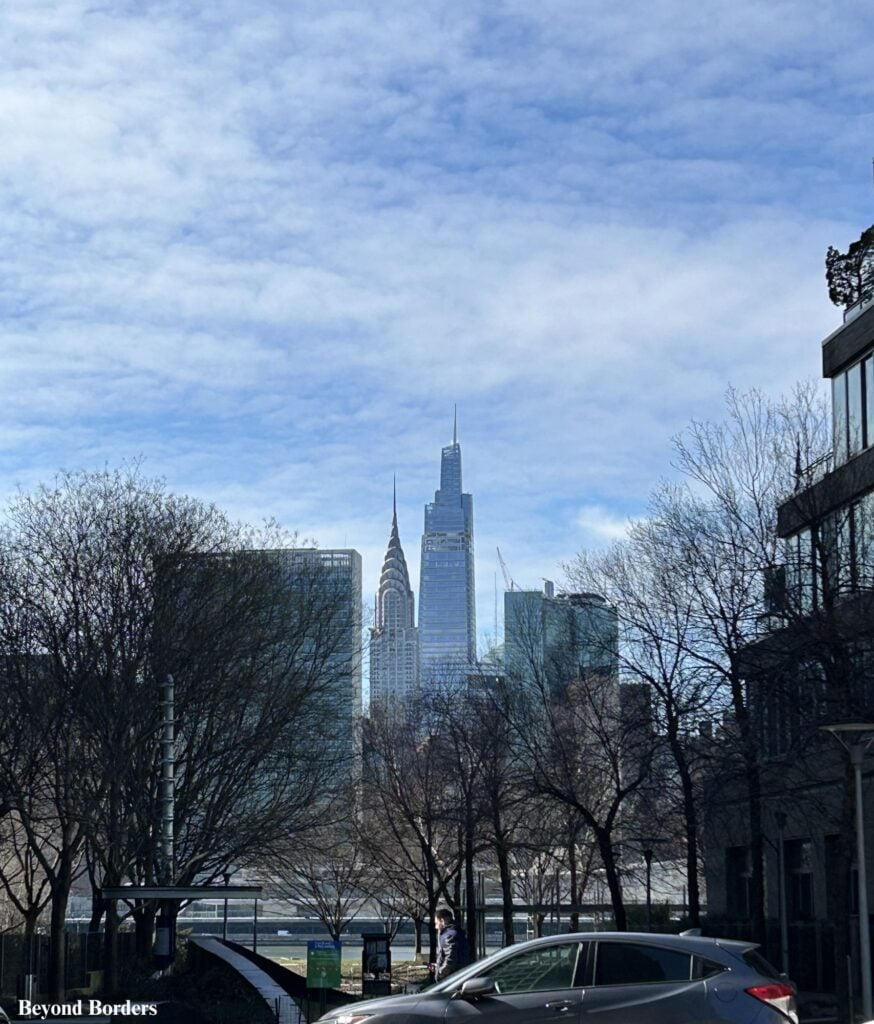 Long Island City vs Manhattan; Chrysler building and One Vanderbilt seen from LIC