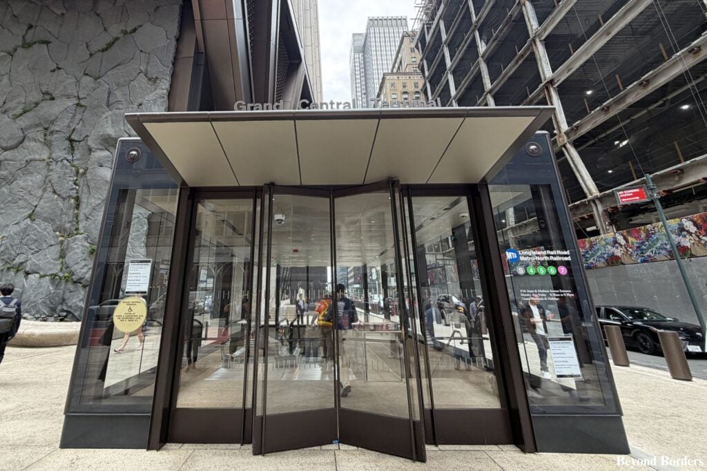 The Grand Central Madison pavilion at 47th and Madison in NYC
