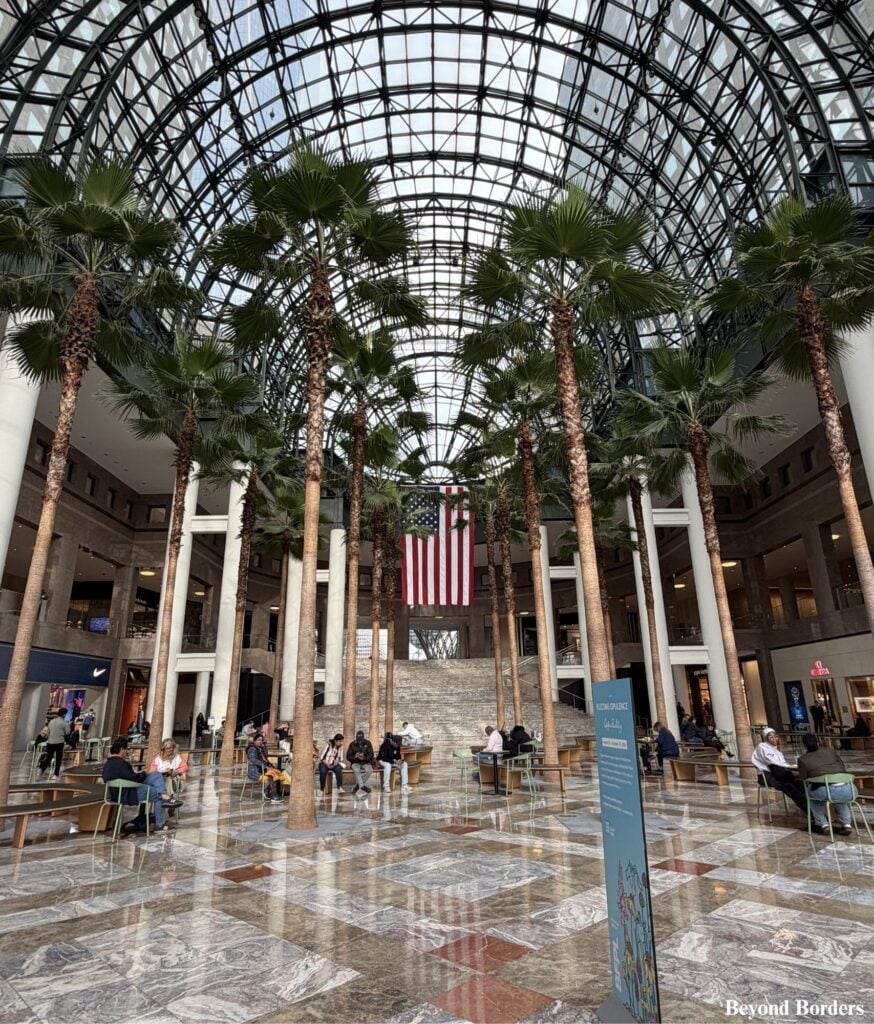 Winter Garden in Brookfield Place in NYC