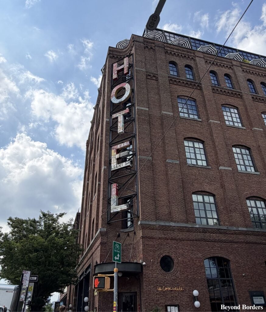 Wythe Hotel exterior in Williamsburg, Brooklyn, NYC