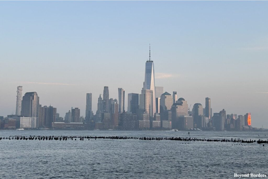 Lower Manhattan seen from Hoboken, NJ
