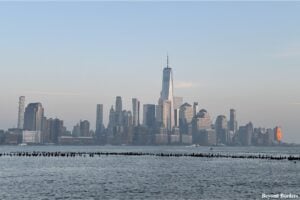Lower Manhattan seen from Hoboken, NJ
