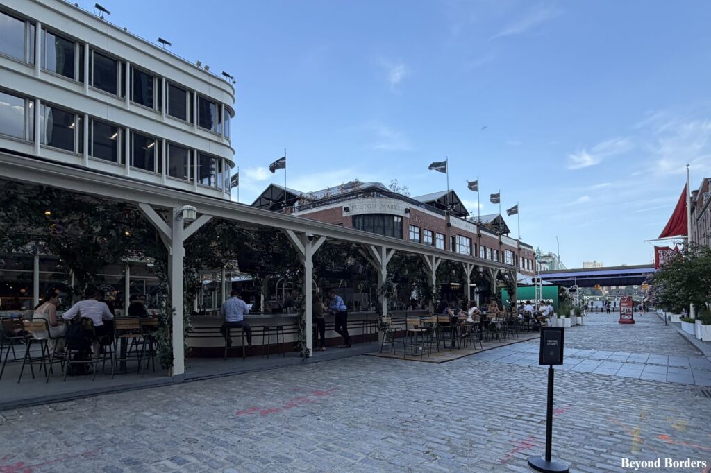 Sadie's on Fulton Street at South Street Seaport in NYC