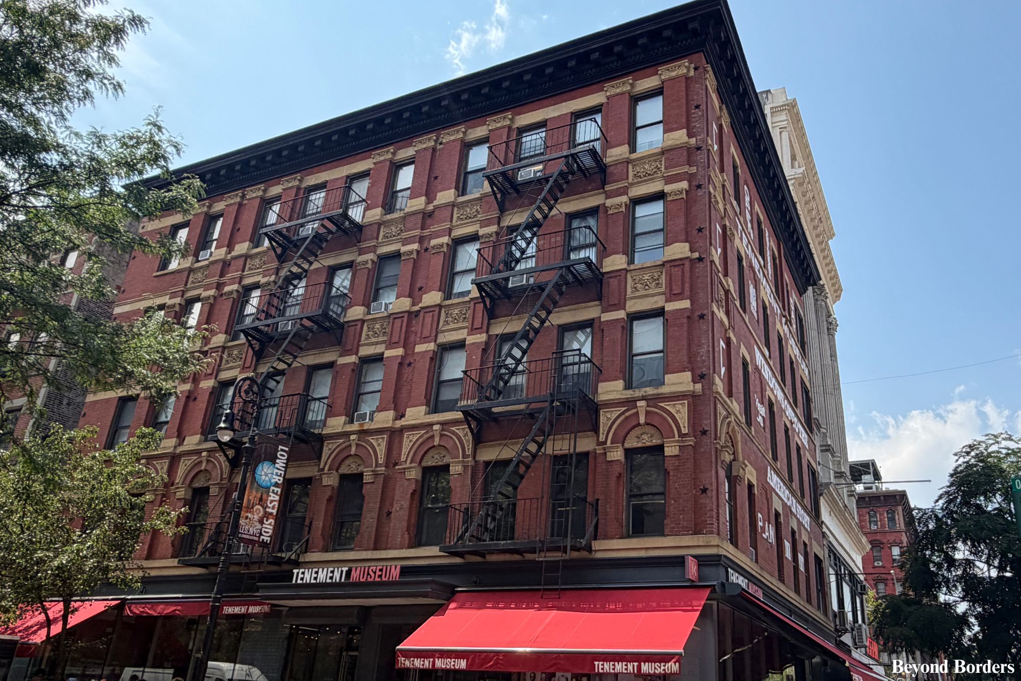 Tenement Museum in the Lower East Side in Manhattan, NYC