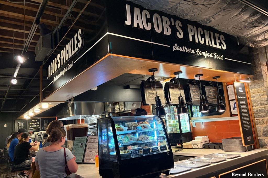 Jacob's Pickles at Time Out Market in DUMBO, Brooklyn, NYC