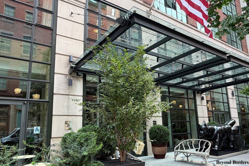 Crosby Street Hotel in SoHo, Manhattan, NYC; downtown NYC hotels