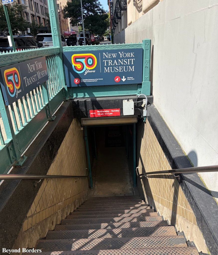 The Transit Museum NYC in Downtown Brooklyn, NYC; hidden gem museums NYC