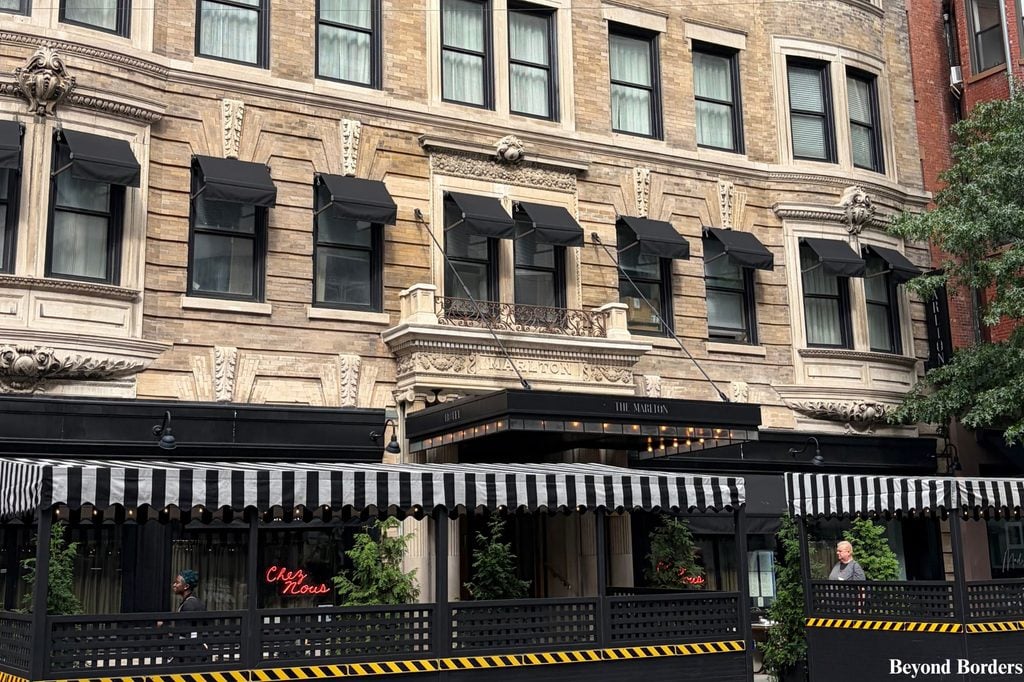 The Marlton Hotel in the West Village; Manhattan, NYC
