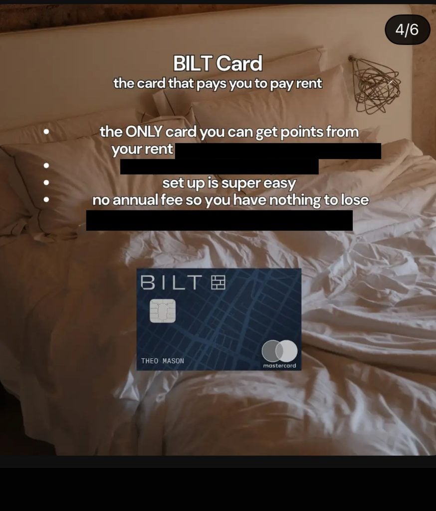 Influencer says the BILT card is the "card that pays you to pay rent," but this is not true; is travel hacking worth it